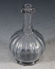 Liten karaffel m/bølget fot, Nøstetangen/Hurdal ca. 1770-1800.