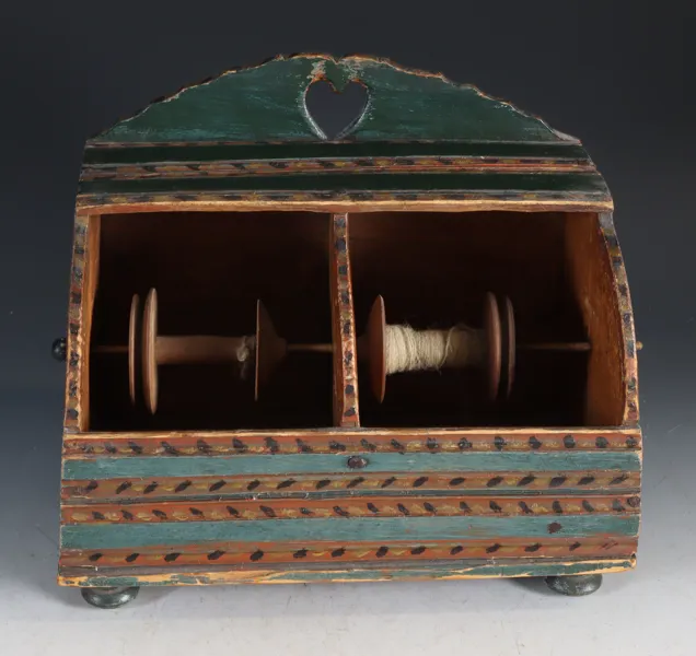 Dekorert snellestol 1802.