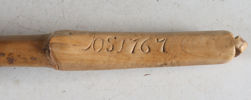 Utskåret tresleiv, 1767