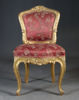 6 gullmalte stoler, 1800 t.