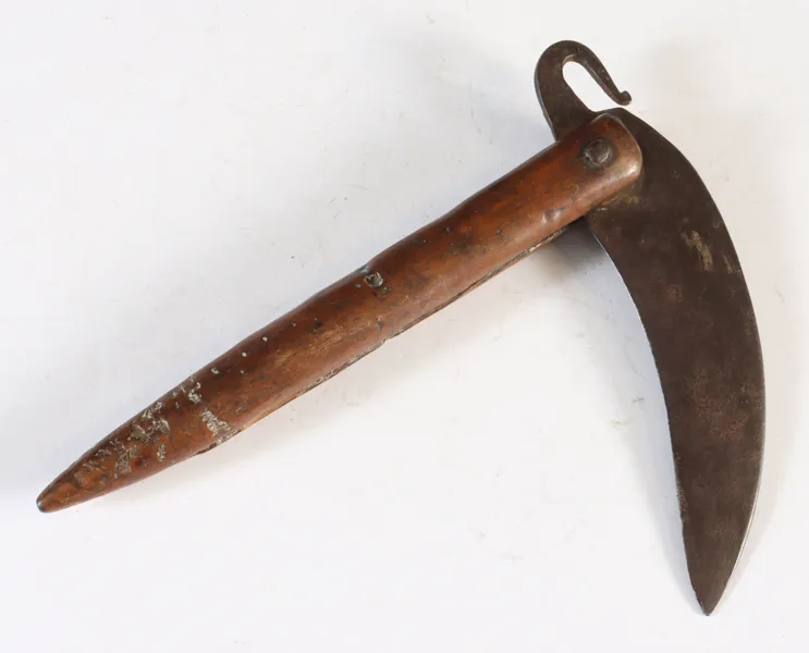 Sammenleggbar kniv, 1800 t.